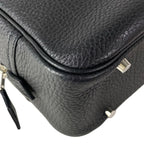 Hermes Handbag Plume 28 Black Silver — view 6