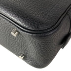 Hermes Handbag Plume 28 Black Silver — view 9