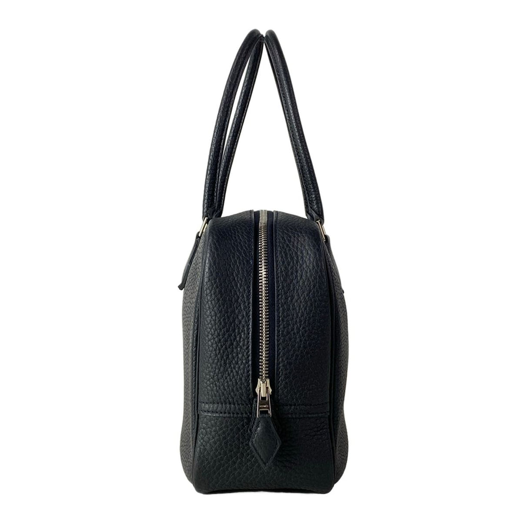 Hermes Handbag Plume 28 Black Silver — view 2