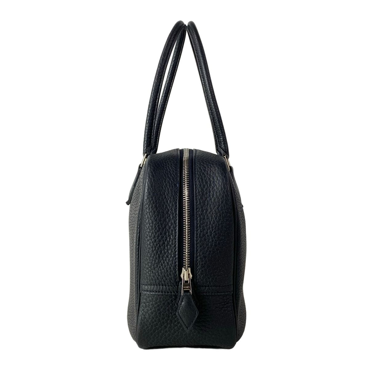 Hermes Handbag Plume 28 Black Silver — view 2