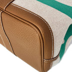Hermes Tote Garden Party PM Beige Gold Multi Silver Au — view 7