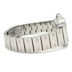 Cartier Watch Santos Galbe SM SS Guilloche Dial Silver — view 5