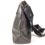 Louis Vuitton Shoulder Bag Omaha Utah Leather Cafe Brown — view 4