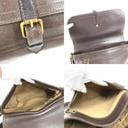 Louis Vuitton Shoulder Bag Omaha Utah Leather Cafe Brown — view 8