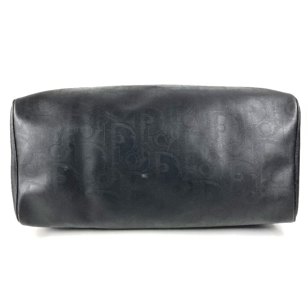 Dior Boston Bag Trotter Logo Leather Black — view 5