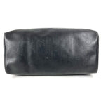 Dior Boston Bag Trotter Logo Leather Black — view 5