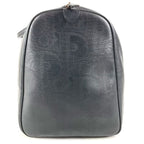 Dior Boston Bag Trotter Logo Leather Black — view 4