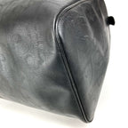 Dior Boston Bag Trotter Logo Leather Black — view 6