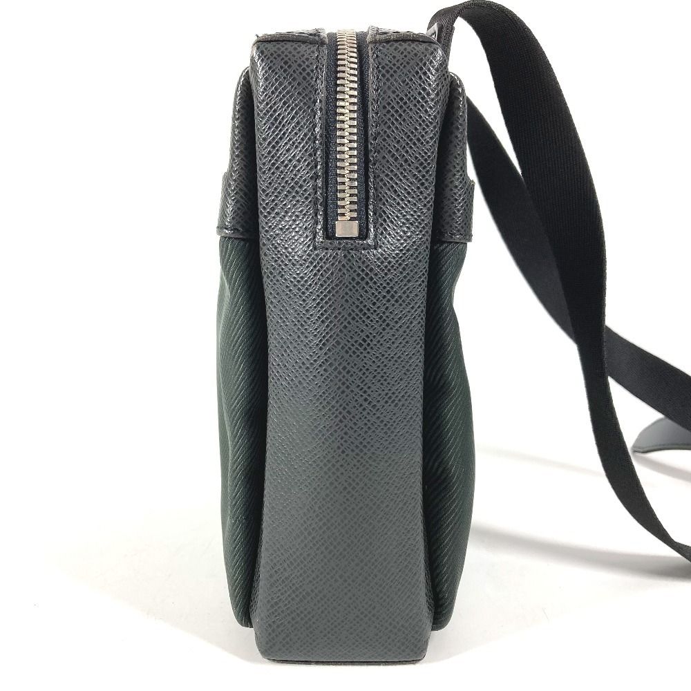 Louis Vuitton Shoulder Bag Sayan Leather Nylon Khaki — view 3