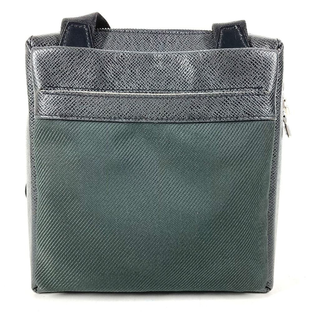 Louis Vuitton Shoulder Bag Sayan Leather Nylon Khaki — view 2