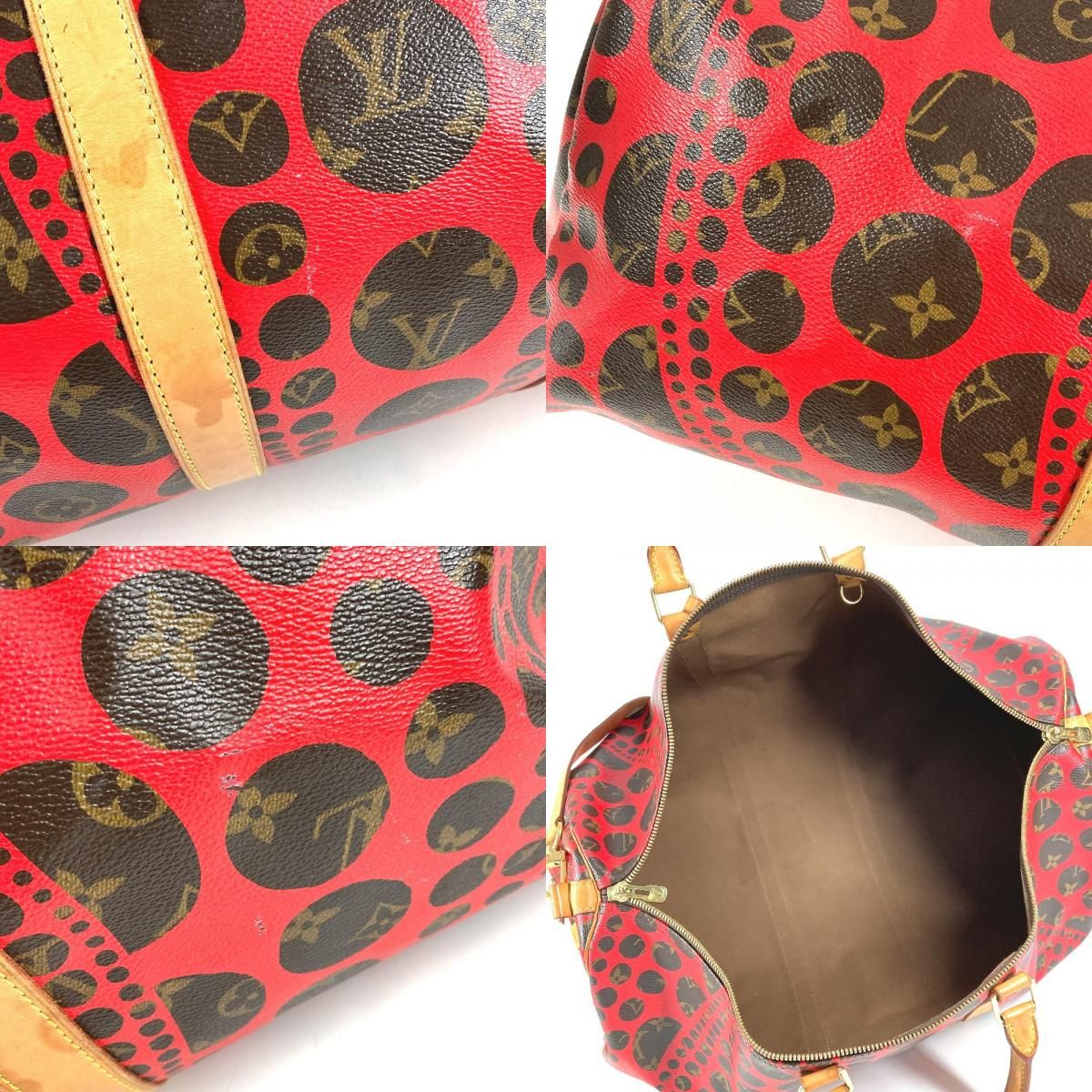 Louis Vuitton Boston Bag Keepall Bandouliere 55 Monogram Canvas — view 8