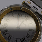 Cartier Santos Vandom LM Quartz Watch — view 8