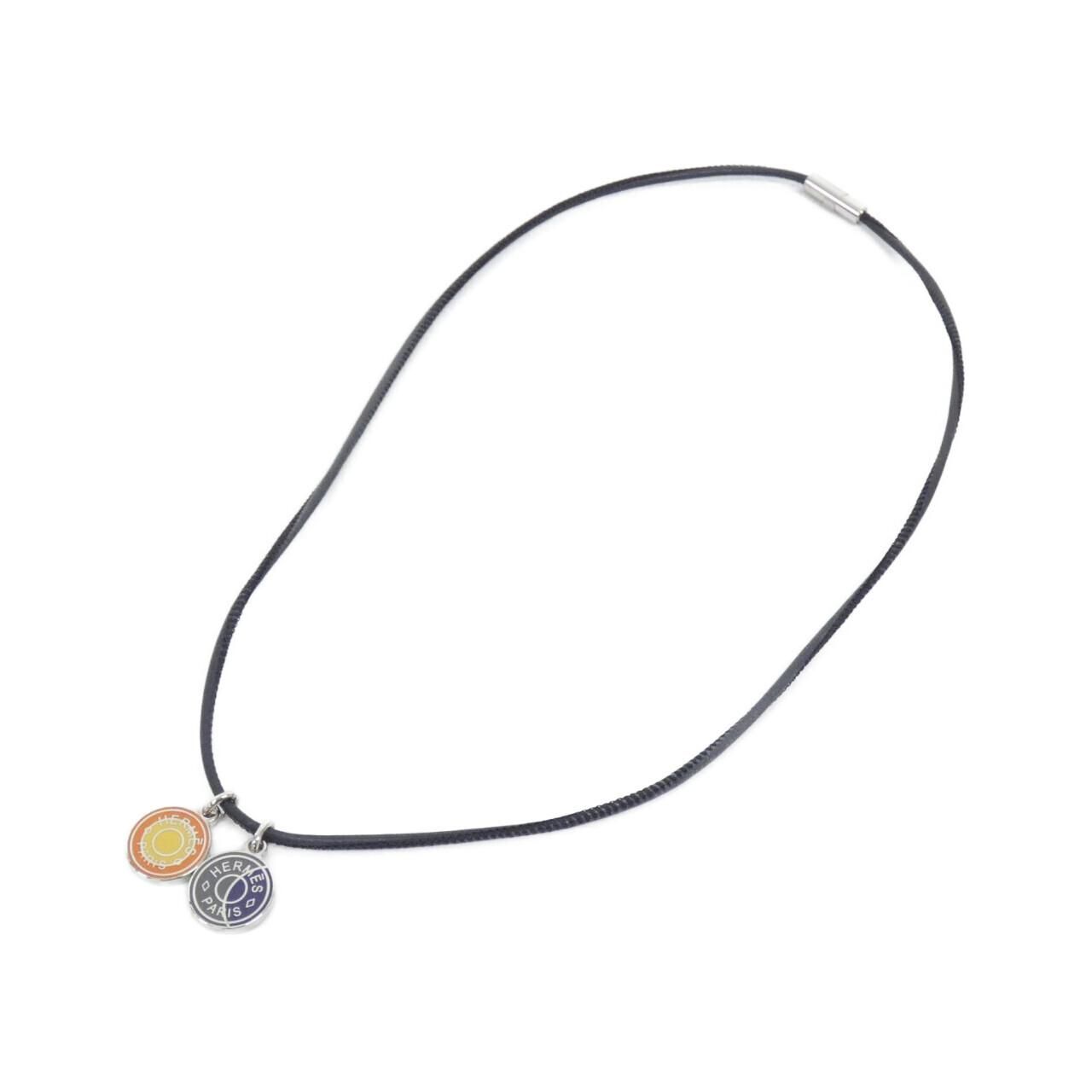 Hermes Eclipse Necklace Silver — view 2