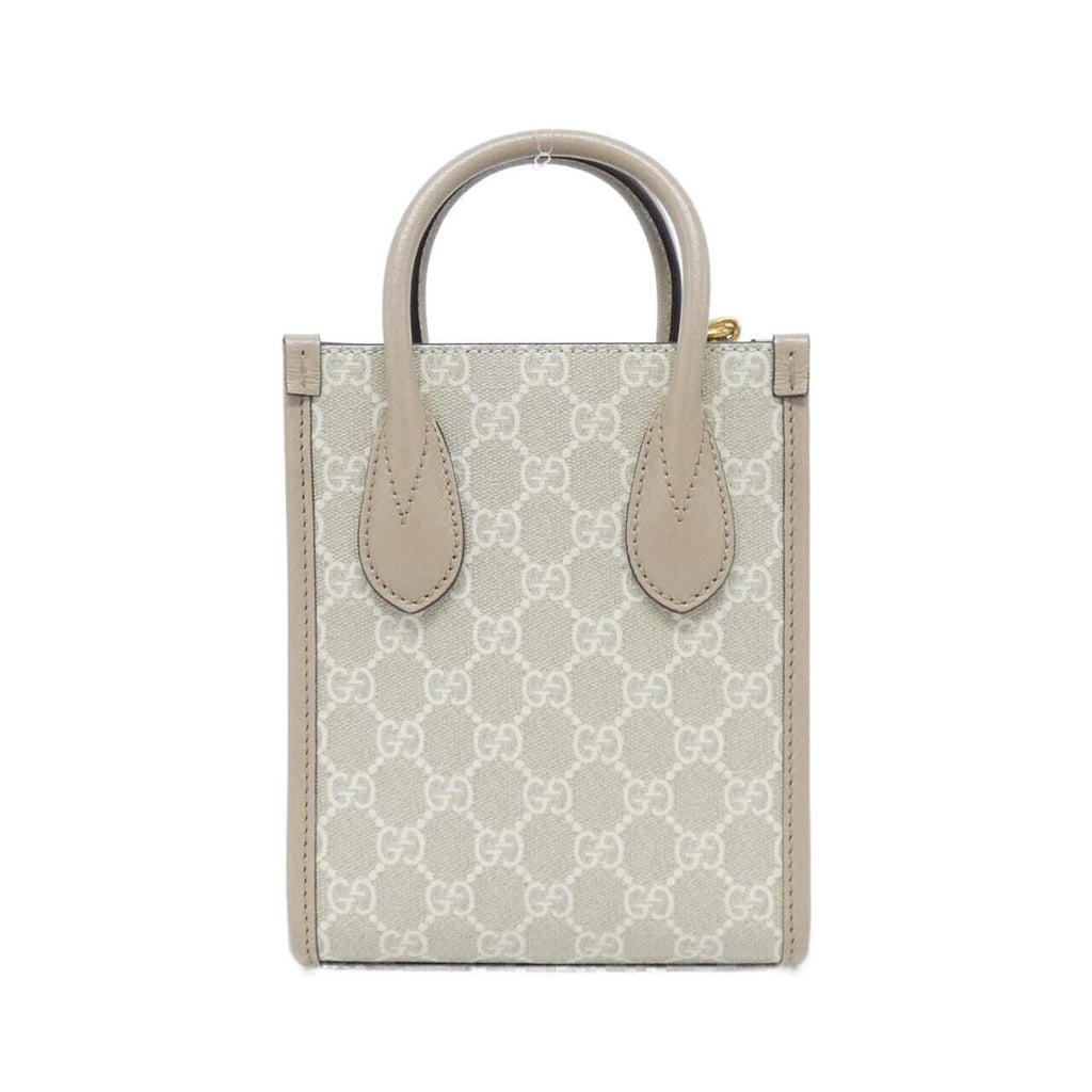 Gucci Uulbt Bag Handbag Beige — view 2