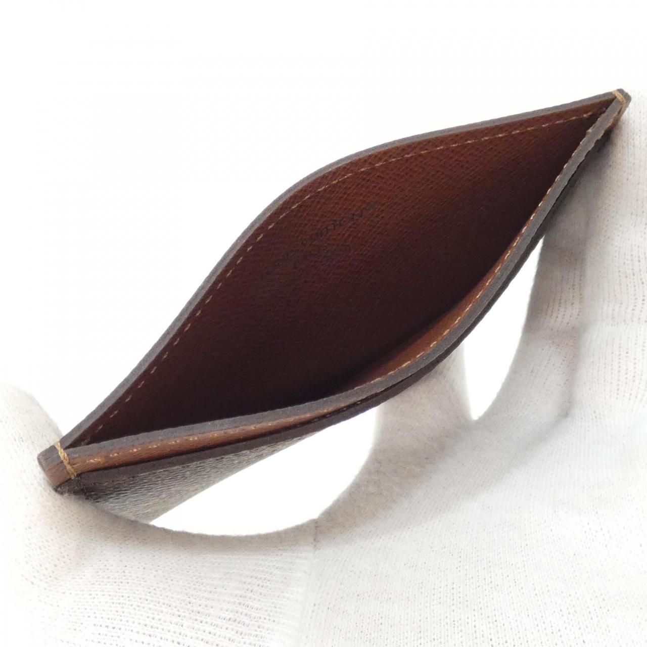 Louis Vuitton Monogram Card Case Holder Sample — view 3