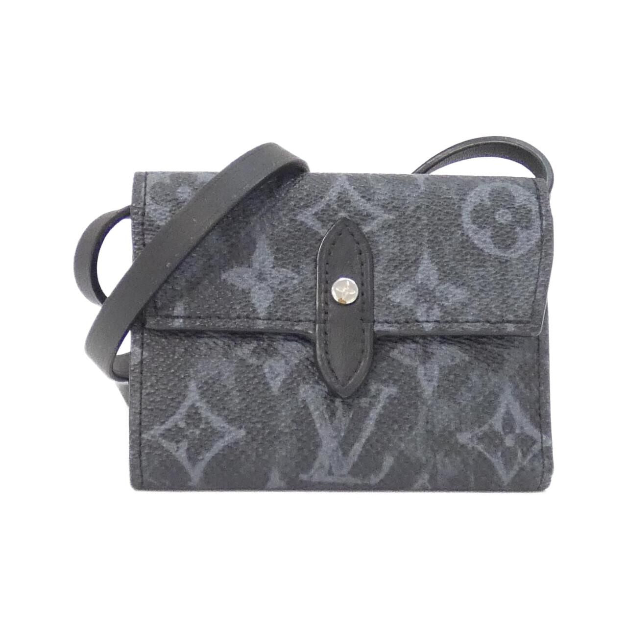 Louis Vuitton Monogram Pastel Noir Organizer de Poche Billfold Wallet