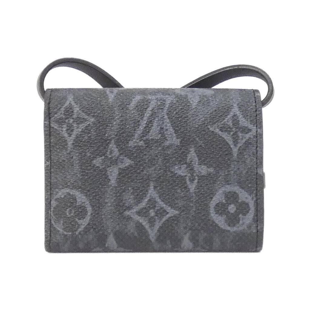 Louis Vuitton Monogram Pastel Noir Organizer de Poche Billfold Wallet — view 2