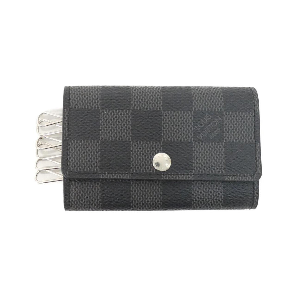 Louis Vuitton Damier Graphite Multicles Key Case Key Holder