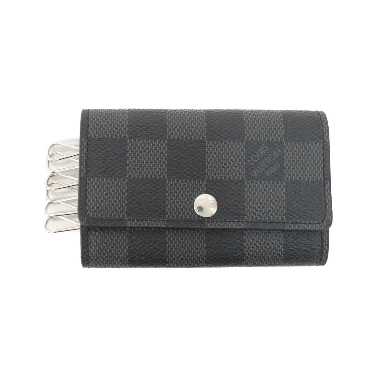 Louis Vuitton Damier Graphite Multicles Key Case Key Holder