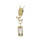 Saint Laurent Earrings Gold