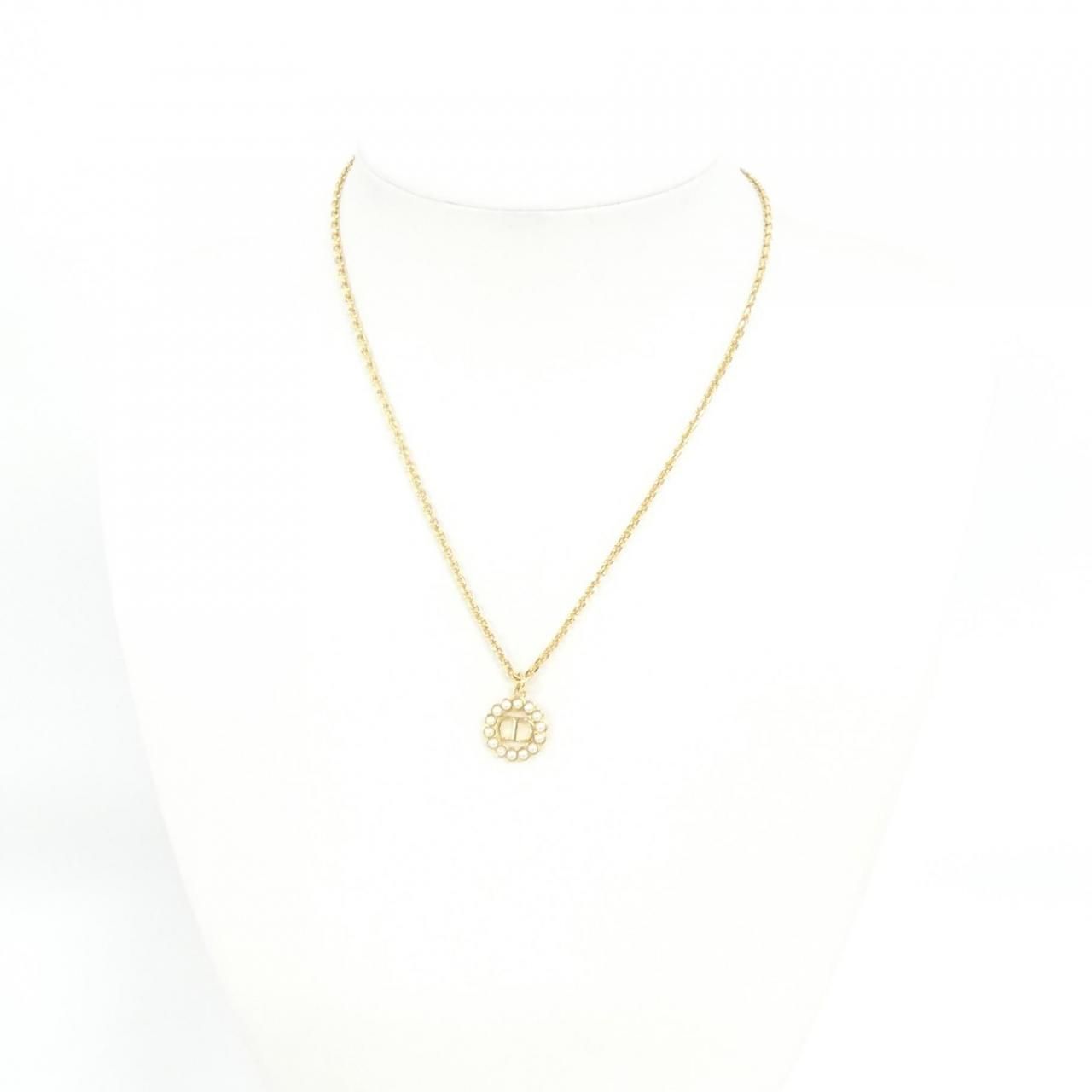 Dior Petit CD Circle Necklace — view 5