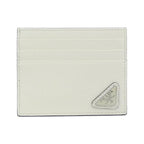 Prada Card Case Card Holders White