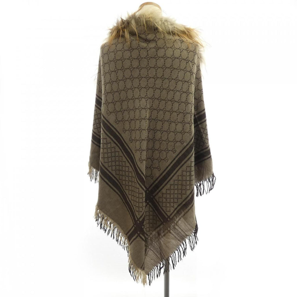 Gucci Shawl Scarf Brown — view 2