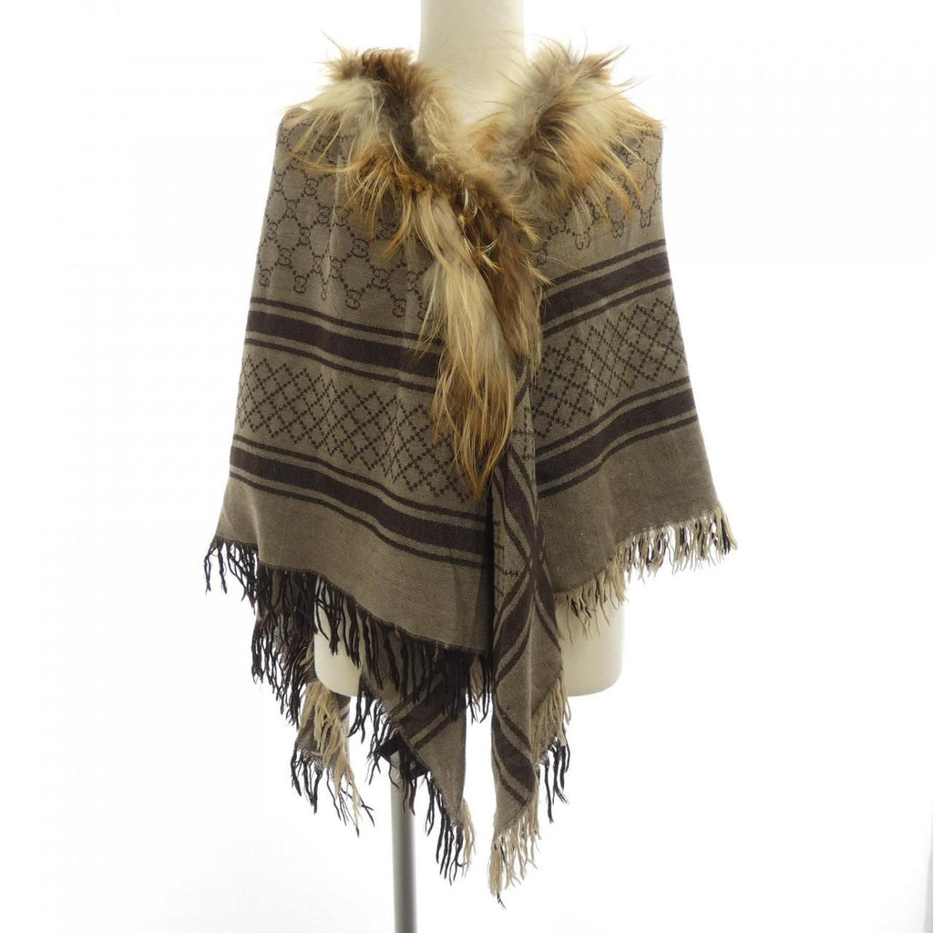 Gucci Shawl Scarf Brown