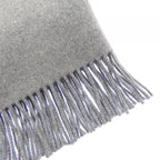 Hermes Scarf Stole Scarves Gray — view 2