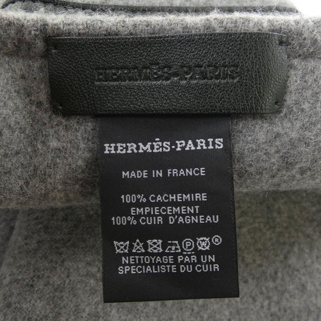 Hermes Scarf Stole Scarves Gray — view 3