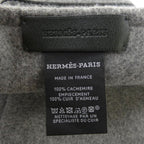 Hermes Scarf Stole Scarves Gray — view 3