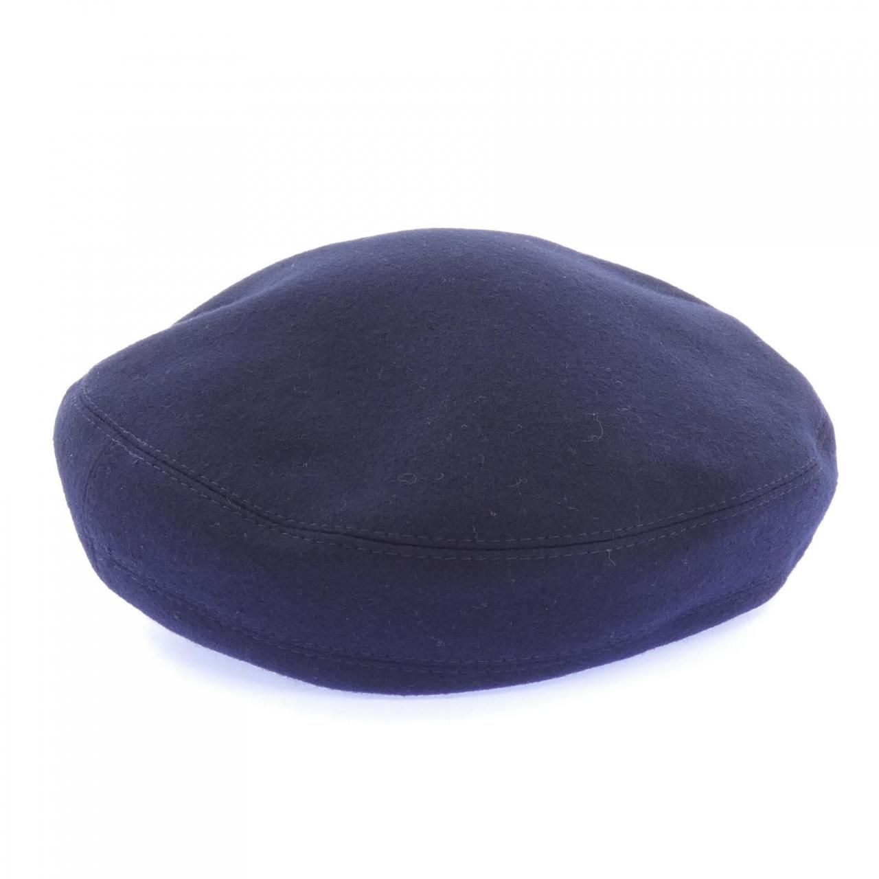 Hermes Cap Hat Navy — view 4