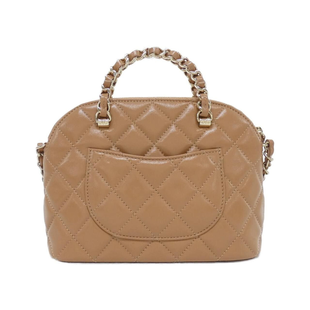 Chanel Bag Handbag Beige — view 2