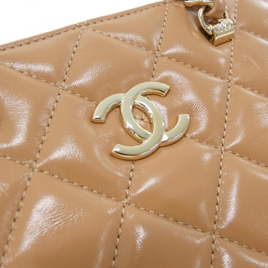 Chanel Bag Handbag Beige — view 4