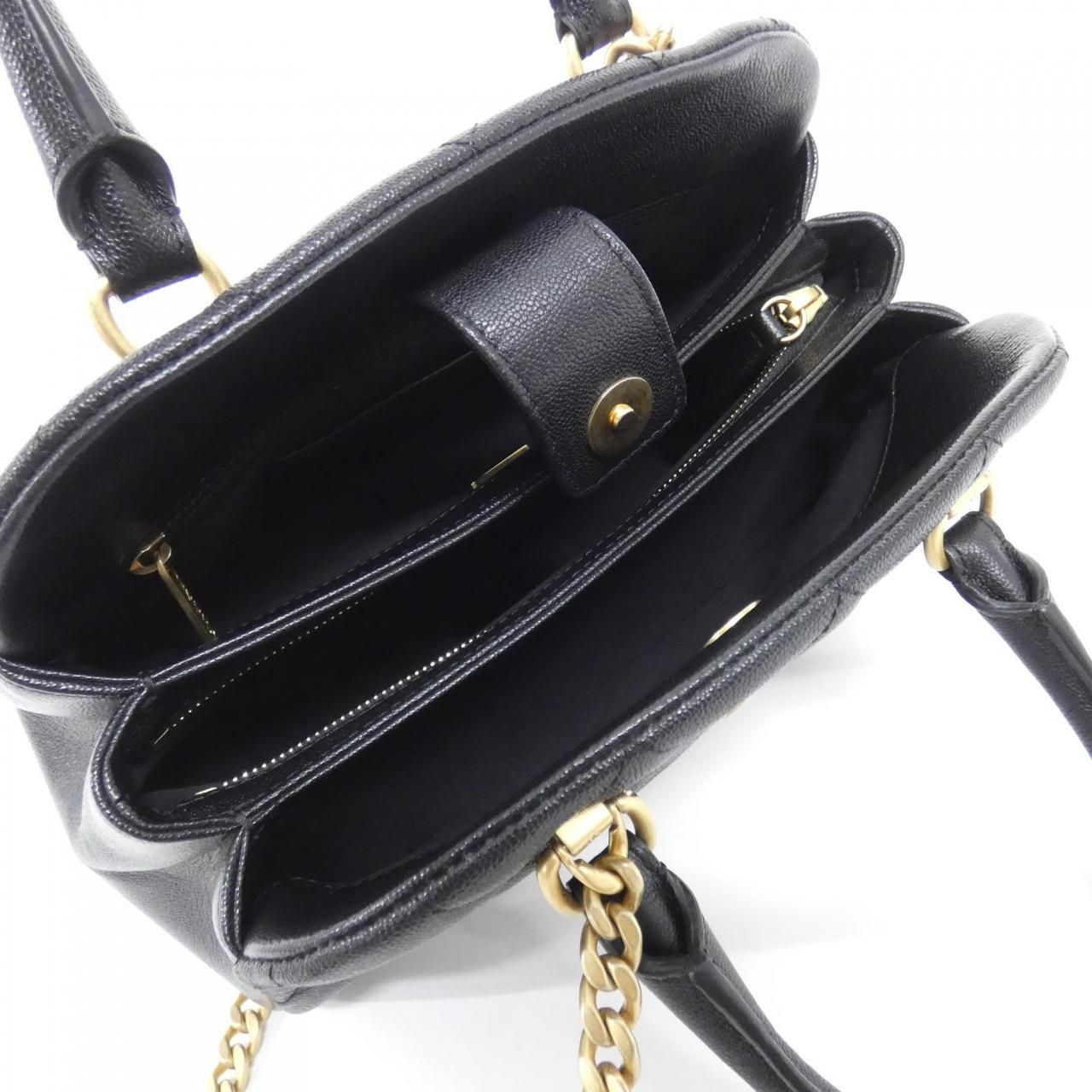 Chanel Bag Handbag Black — view 8