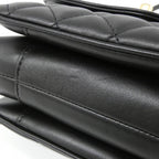 Chanel Shoulder Bag Black — view 3