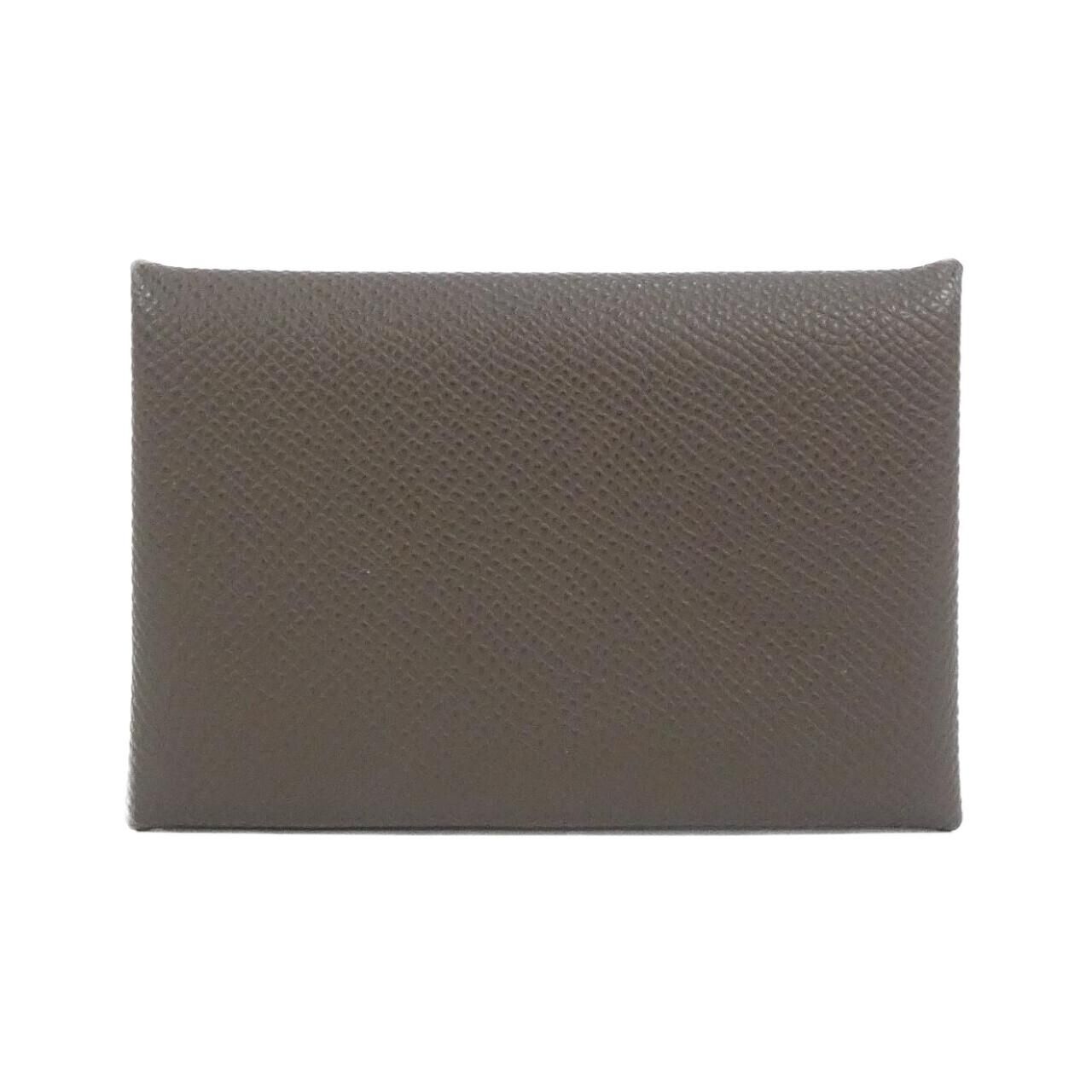 Hermes Calvi Card Case