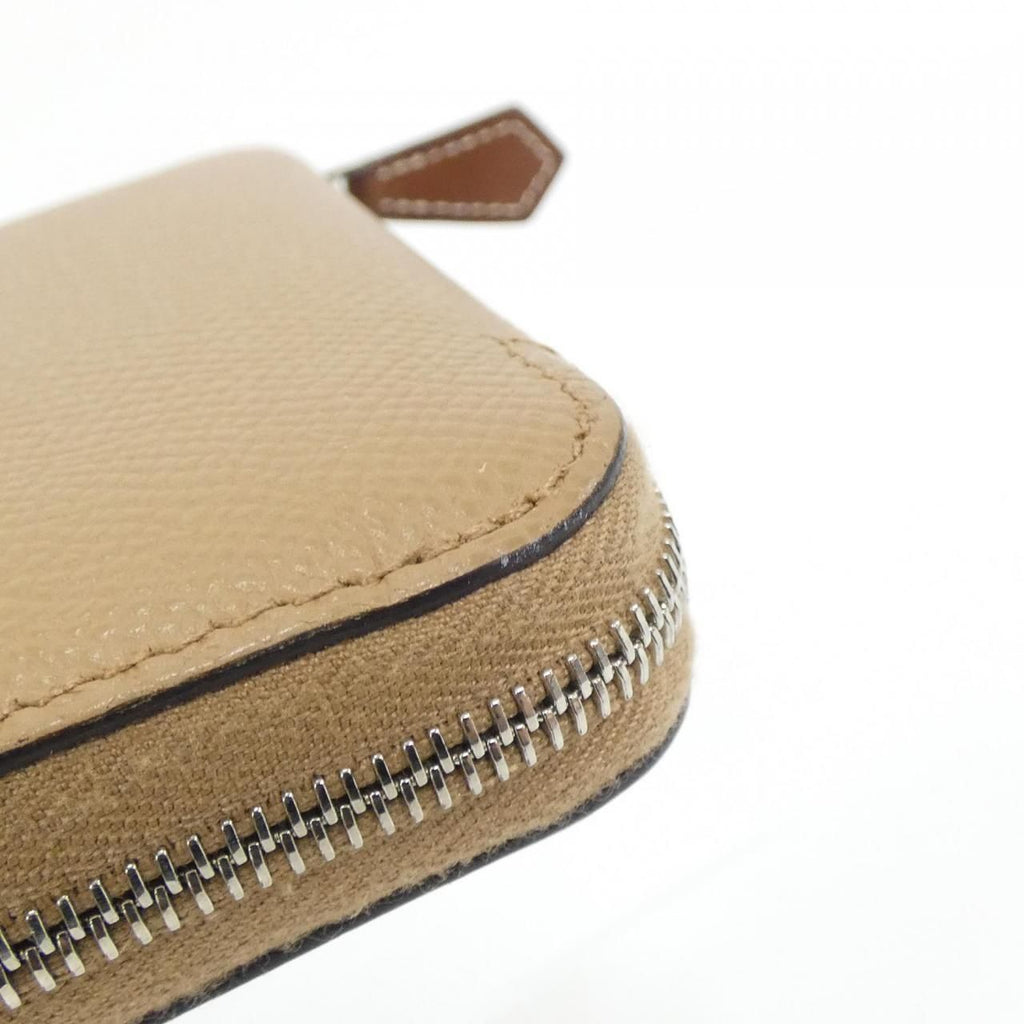 Hermes Lucky Daisy Silk in Compact CK Wallet — view 3