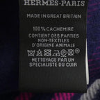 Hermes Check Stone Scarf — view 3