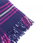 Hermes Check Stone Scarf — view 2