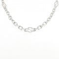 Gucci Interlocking Necklace Silver