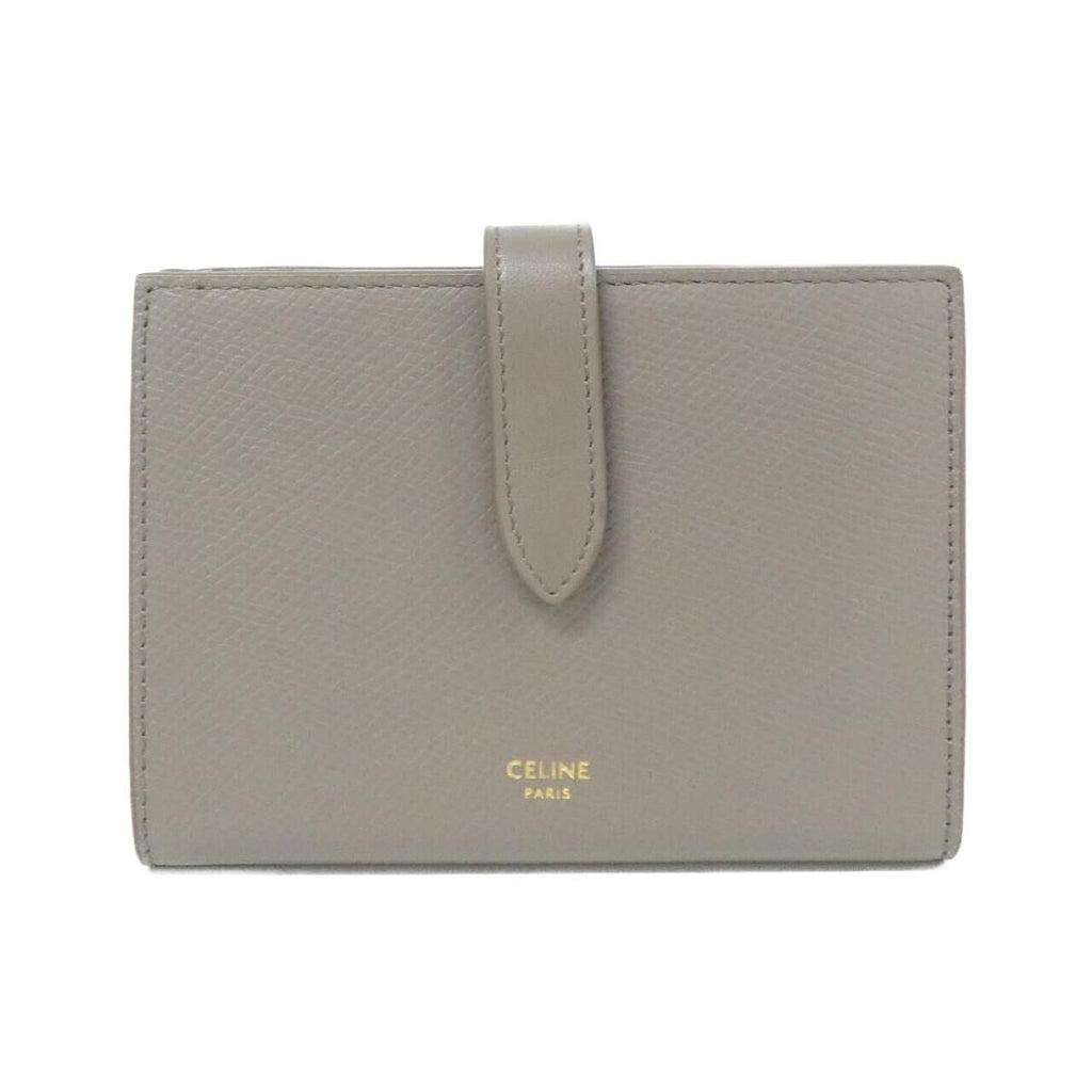 Celine Strap Wallet Black