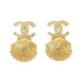 Chanel Earrings Gold