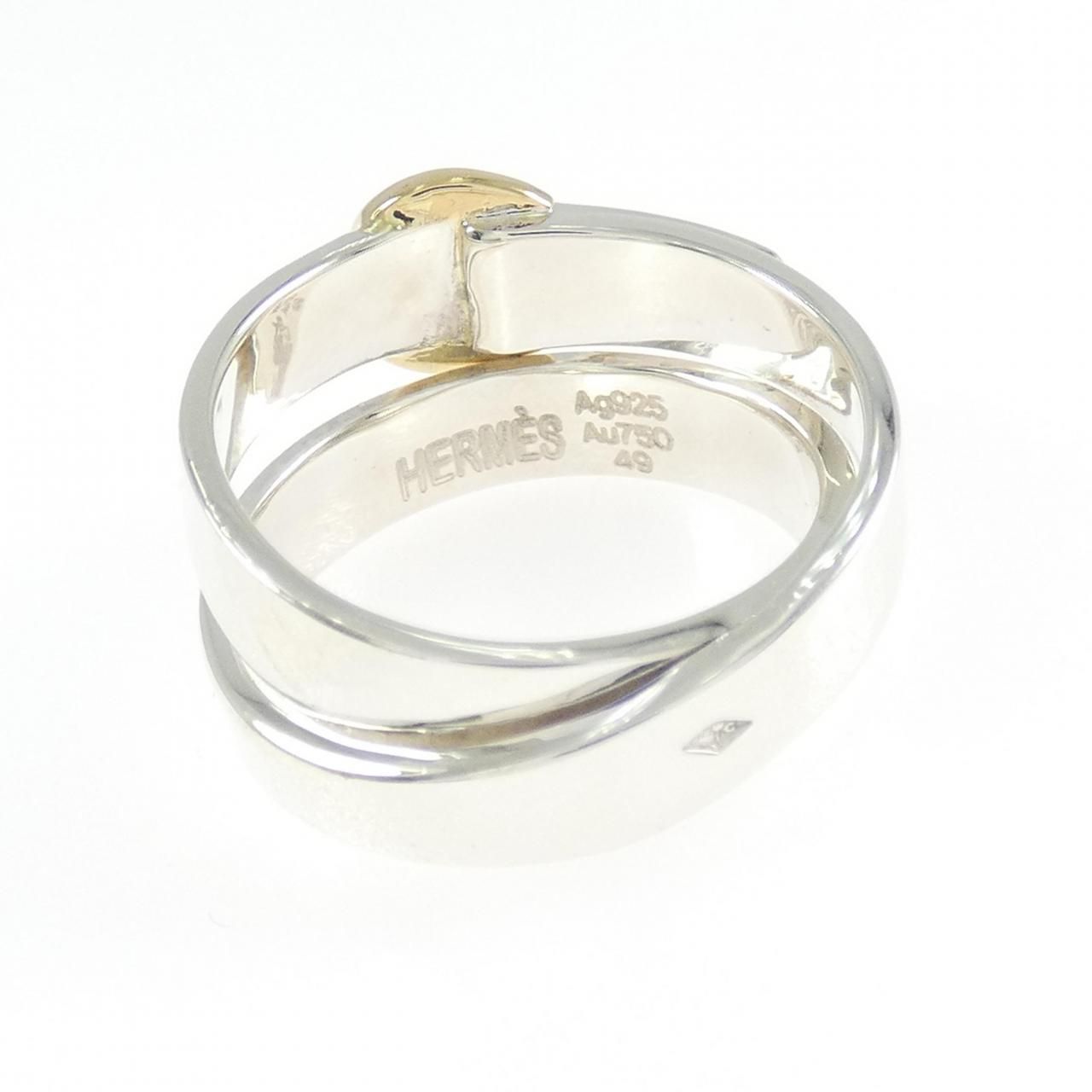 Hermes Vintage Double Tour Ring