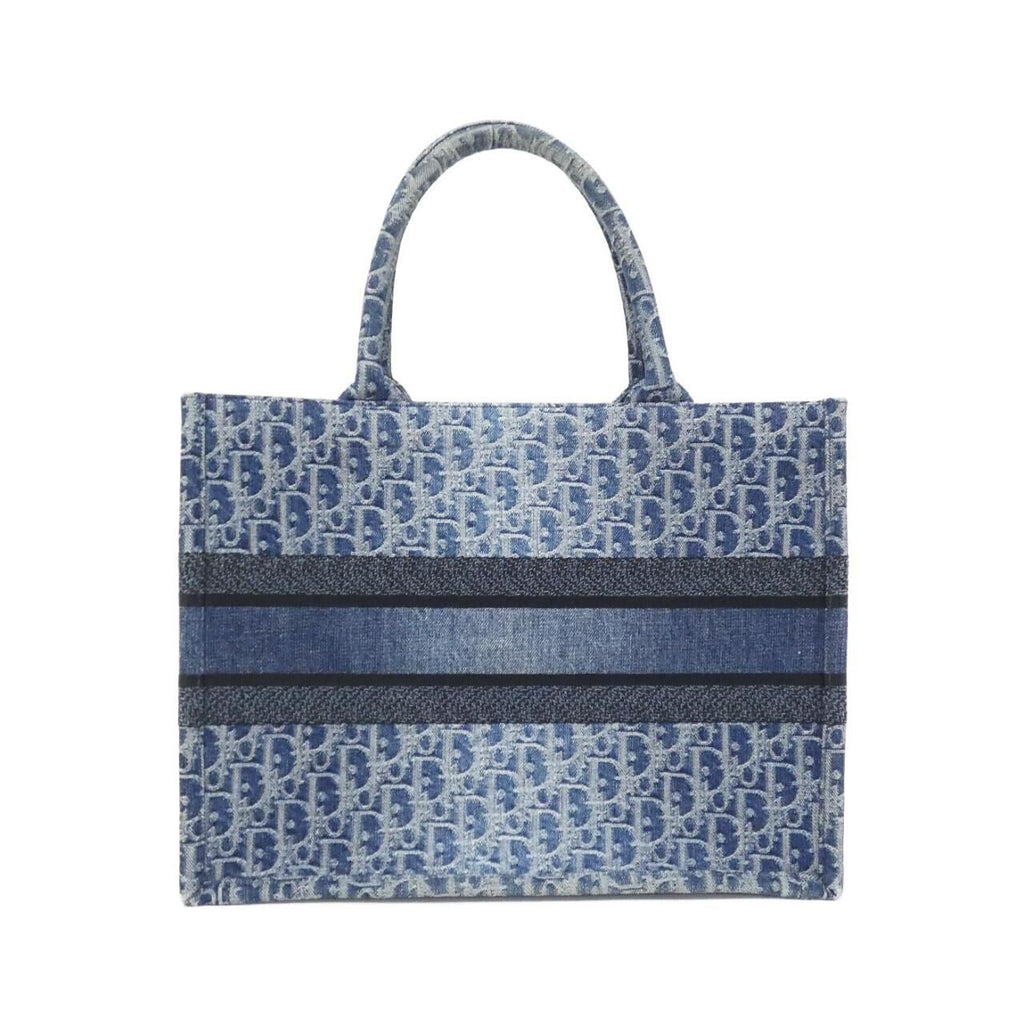 Dior Denim Oblique Book Tote — view 2