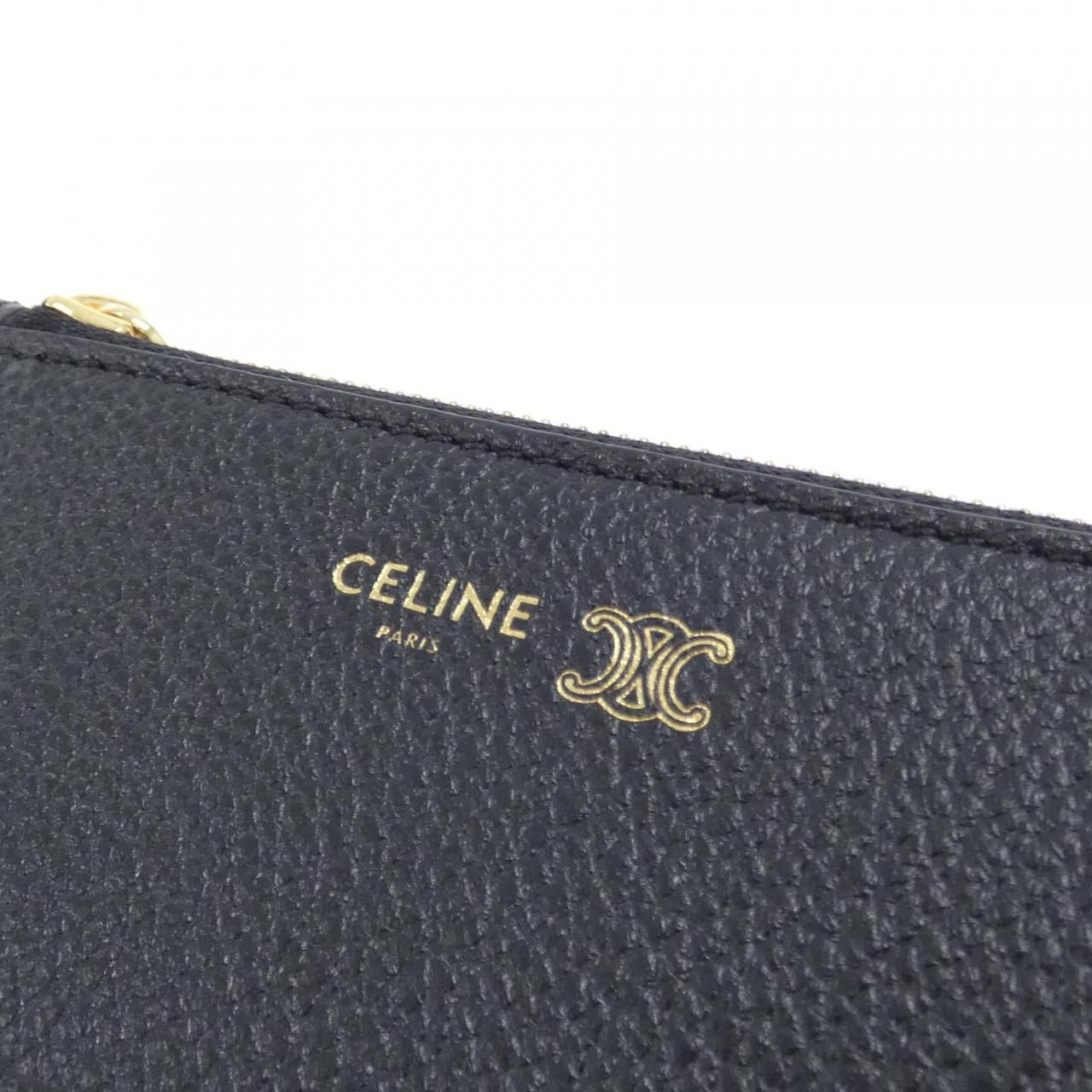 Celine Coin Case Coin Purse Black — view 4