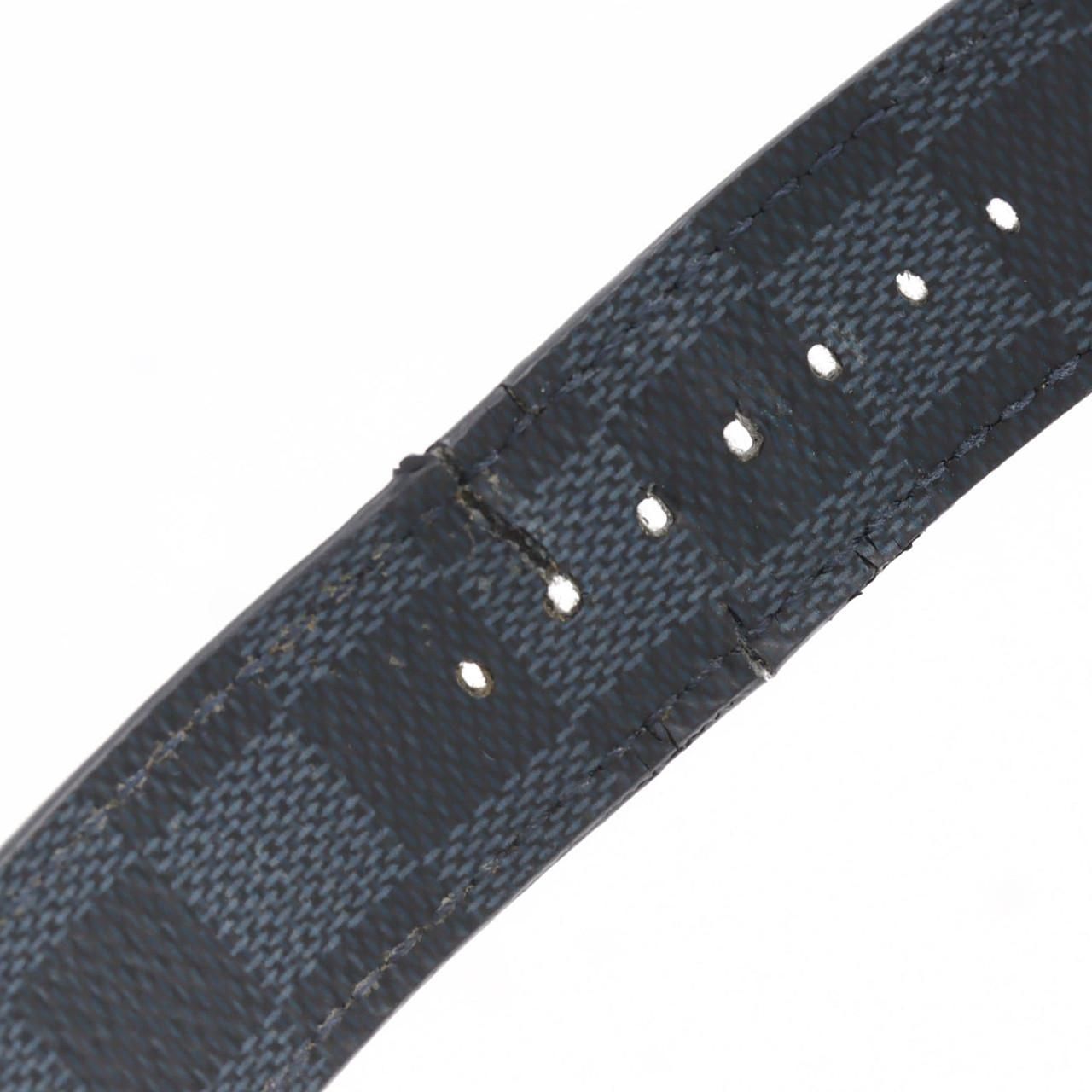 Louis Vuitton Tambour Damier Graphite SS Quartz Watch — view 4