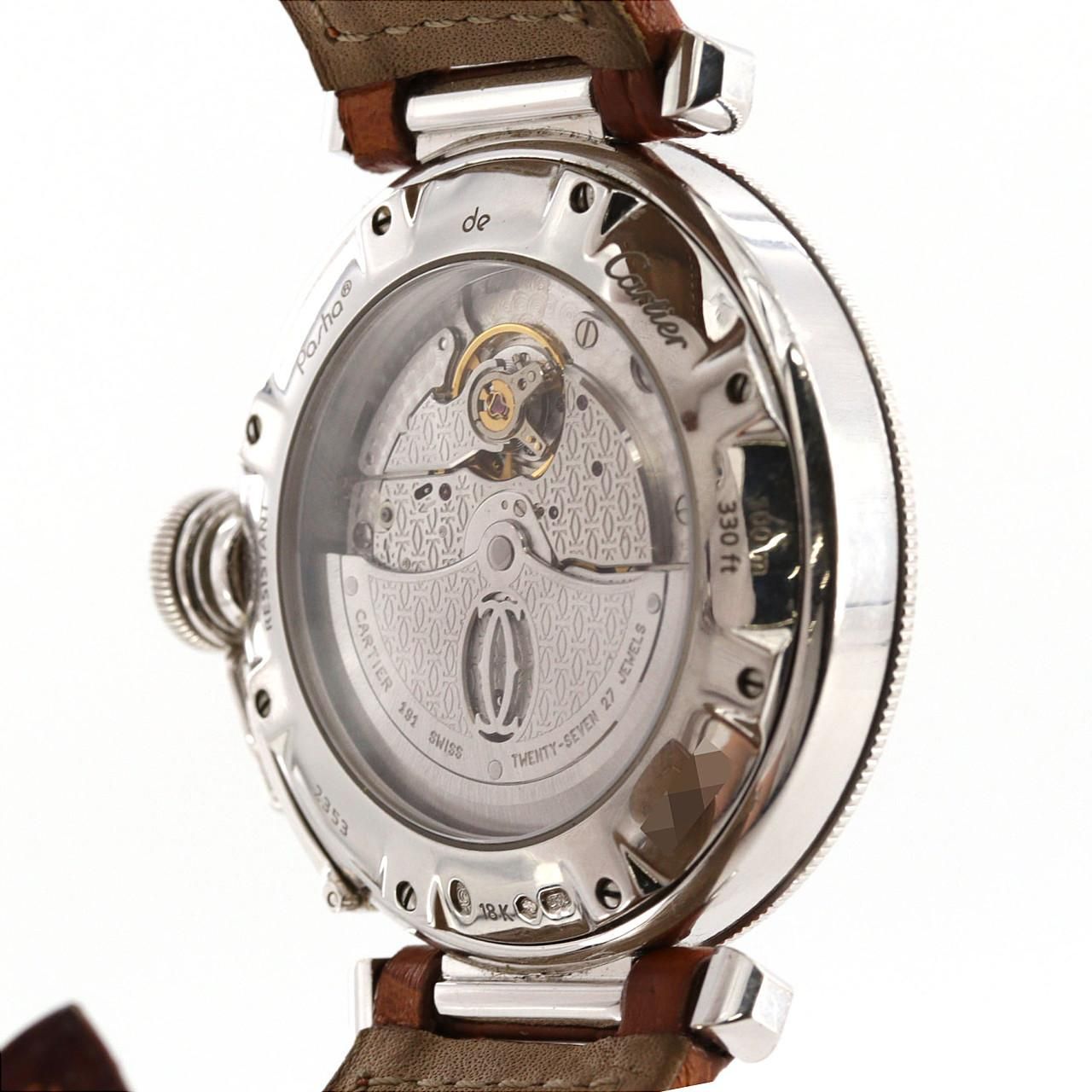 Cartier Pasha WG Automatic Winding Watch — view 5