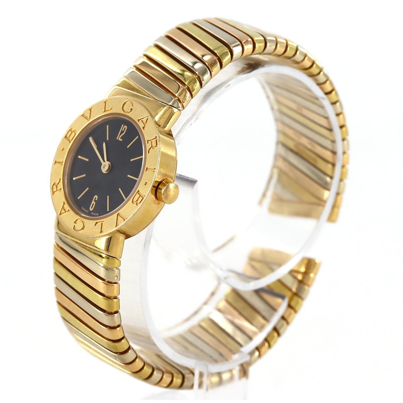 Bvlgari Tubogas Trinity M YG Quartz Watch — view 2