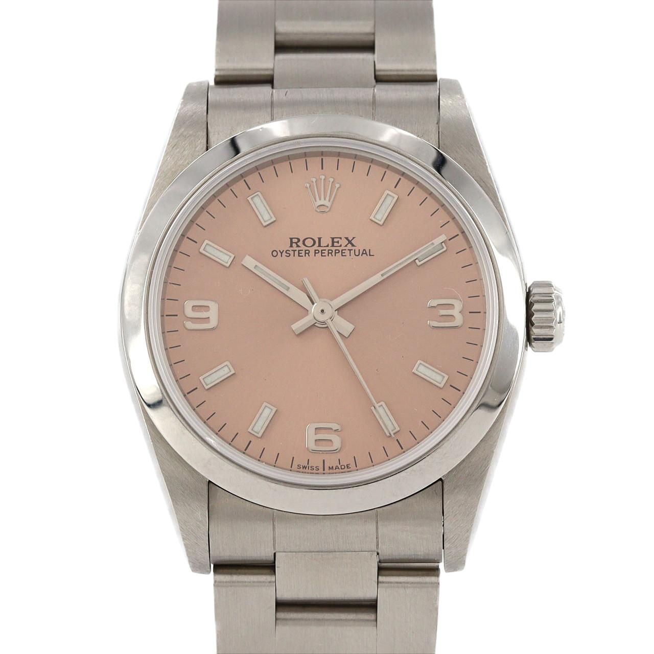 Rolex Oyster Perpetual SS Manual Winding P Number Watch